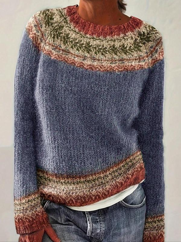 Skylar™ - Chic Ethnic Sweater Knitwear
