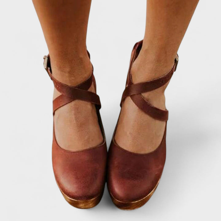 ELARU™ – Classic Comfort Wedge Sandals