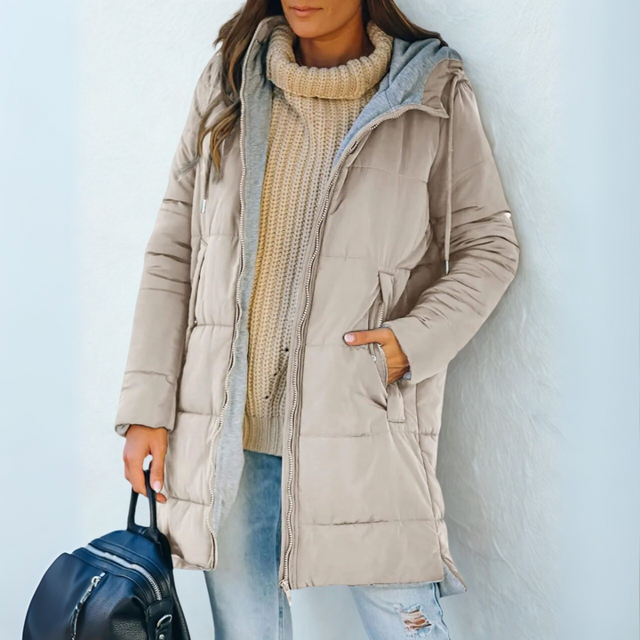 Yila™ - Casual Hooded Puffer Cozy Down Jacket