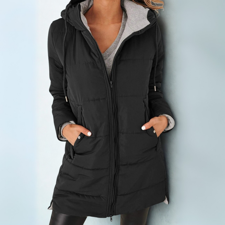 Yila™ - Casual Hooded Puffer Cozy Down Jacket