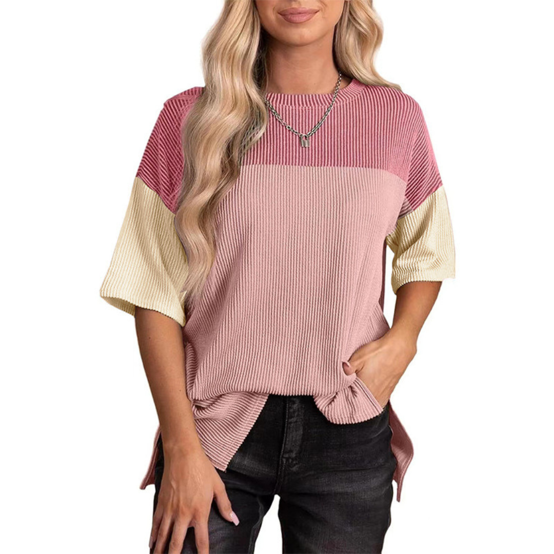 BRYNLUE™ – Casual Loose Fit Striped Summer Top