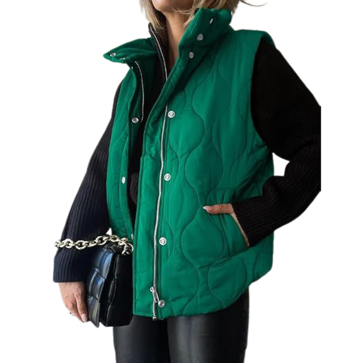 REESE™ - Oversized Lightweight Quilted Puffer Vest