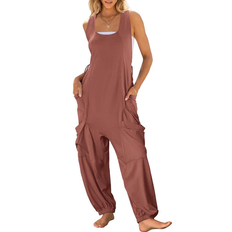 SALOME™ – Casual Sleeveless Summer Baggy Jumpsuit