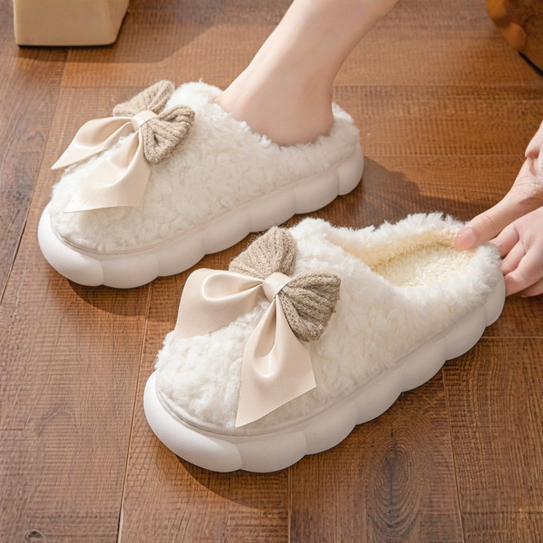 DAMINI™ - Comfy Fluffy Indoor Plush Non-Slip Slippers