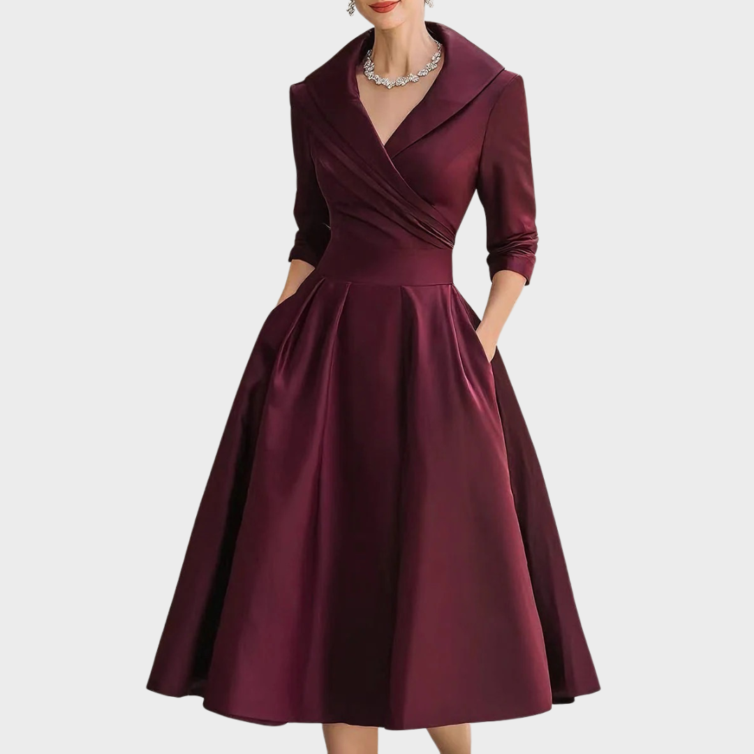 Charlottee™ - Elegant Midi Dress