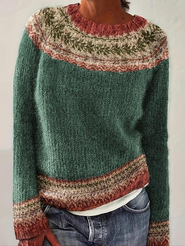 Skylar™ - Chic Ethnic Sweater Knitwear