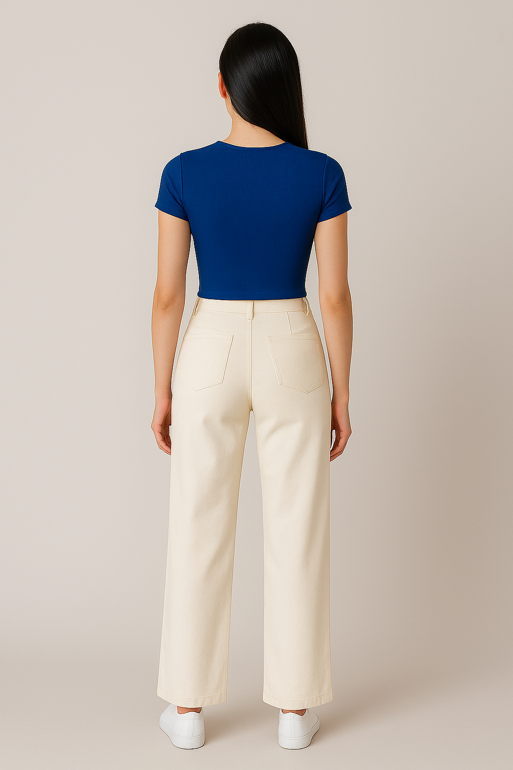 Elsie - Women's wide-leg jeans