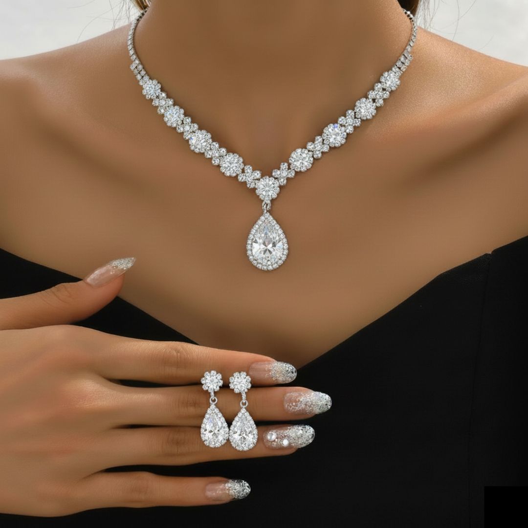 Evelyn™ - Glamour Cubic Zirconia Luxury Set