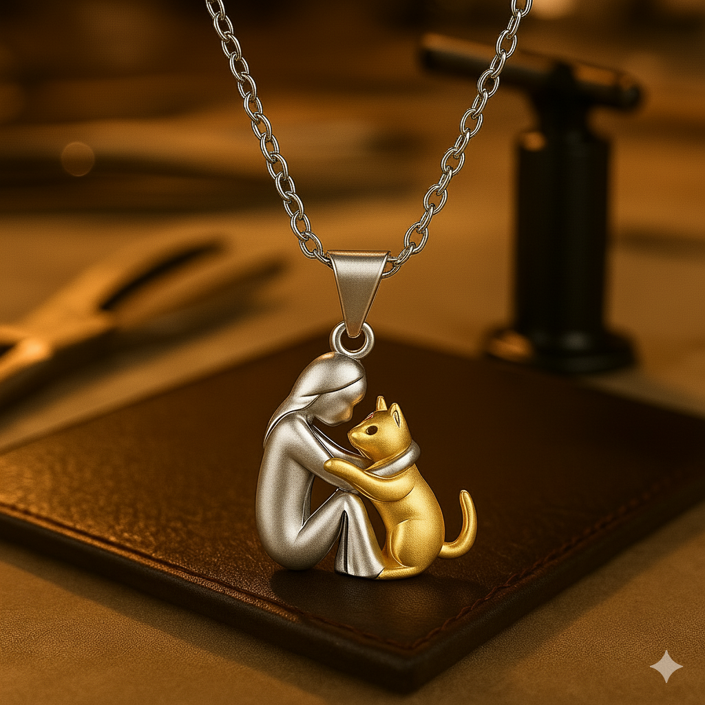 Minou™ | Cat Pendant of Everlasting Bond