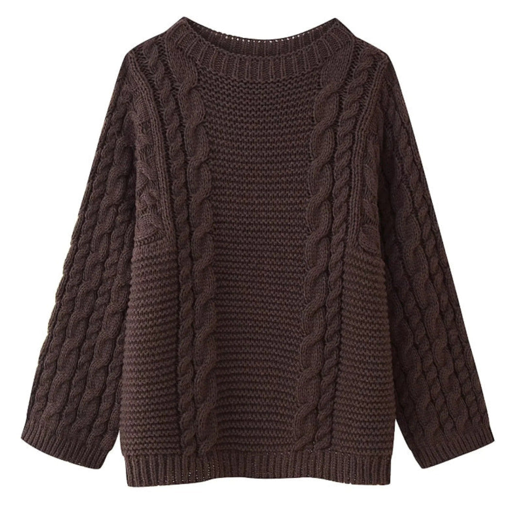 ELLIE™ - Casual Loose-Fit Knit Sweater For Fall & Winter