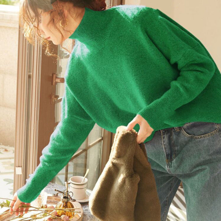 FISAL™ - Casual Turtle Neck Long Sleeve Sweater