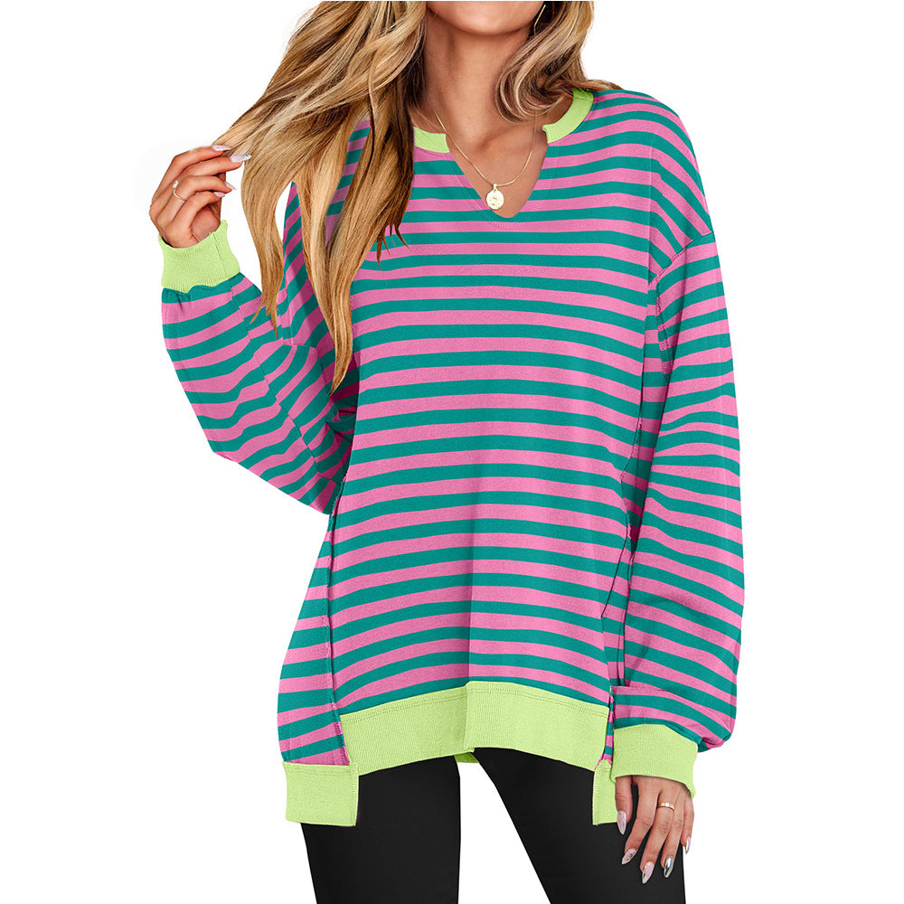FORTUNATA™ – Casual Lightweight Oversized Long-Sleeve Top