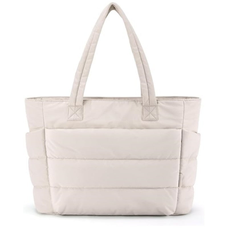 CARMELLE™– Lightweight Quilted Tote Bag