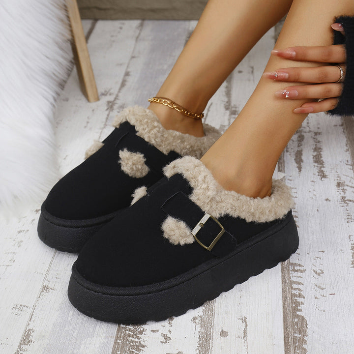 TAZA™ - Comfy Platform Mini Boots Slippers