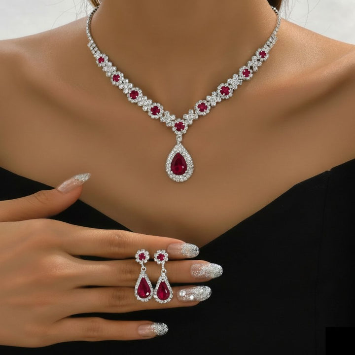 Evelyn™ - Glamour Cubic Zirconia Luxury Set