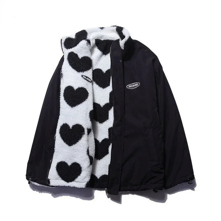 Abigail™ - Reversible Heart Print Jacket