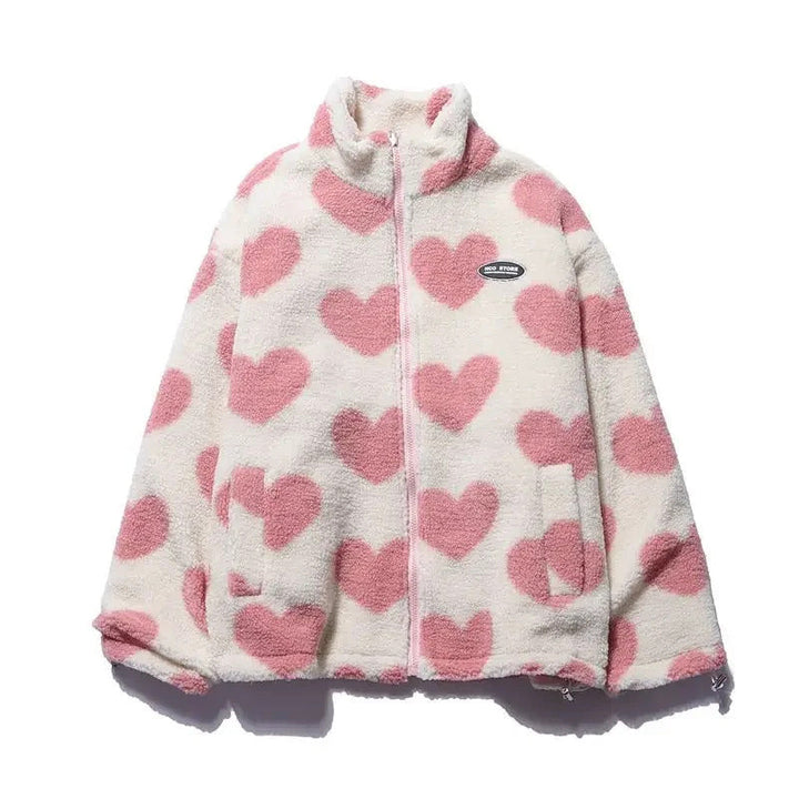 Abigail™ - Reversible Heart Print Jacket