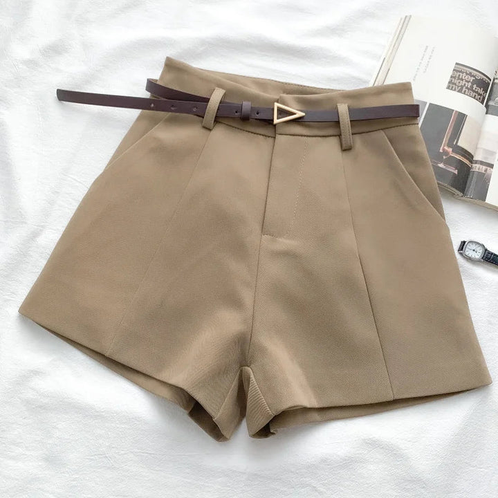 RACHELLE™ – Sleek High-Waist Shorts
