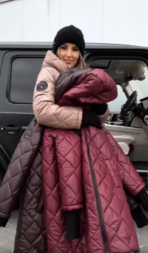 Emma™ - Elegant Quilted Down Jacket with Hood