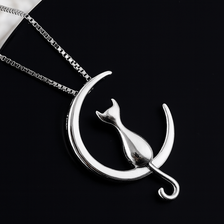 Moon & Cat Love Pendant