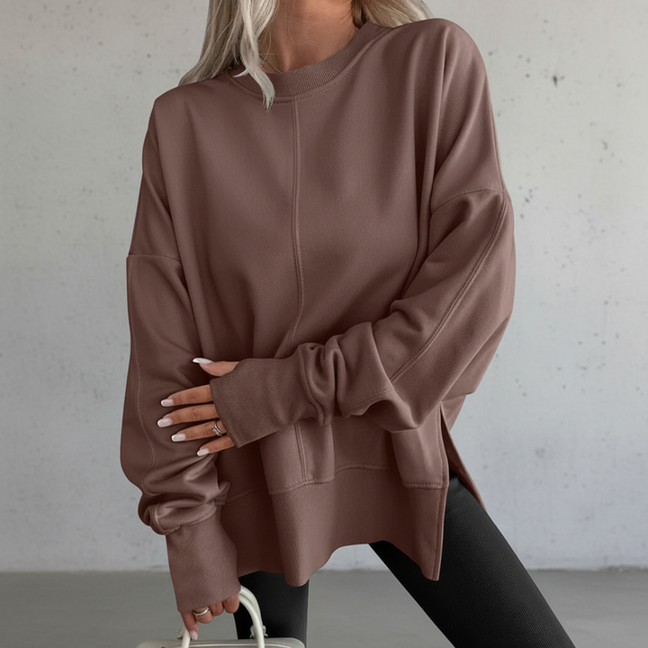 Gwen™ - Comfy Oversized Long Sleeve Sweatshirt