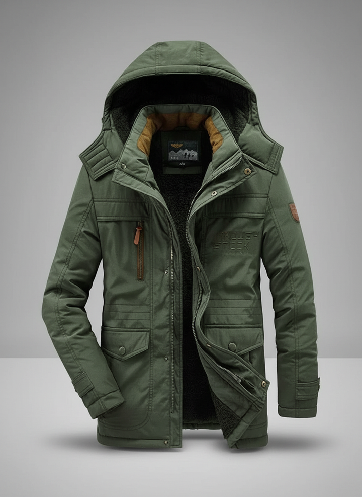 Benjamin™ - Warm Men’s Premium Wool-Blend Fleece Jacket