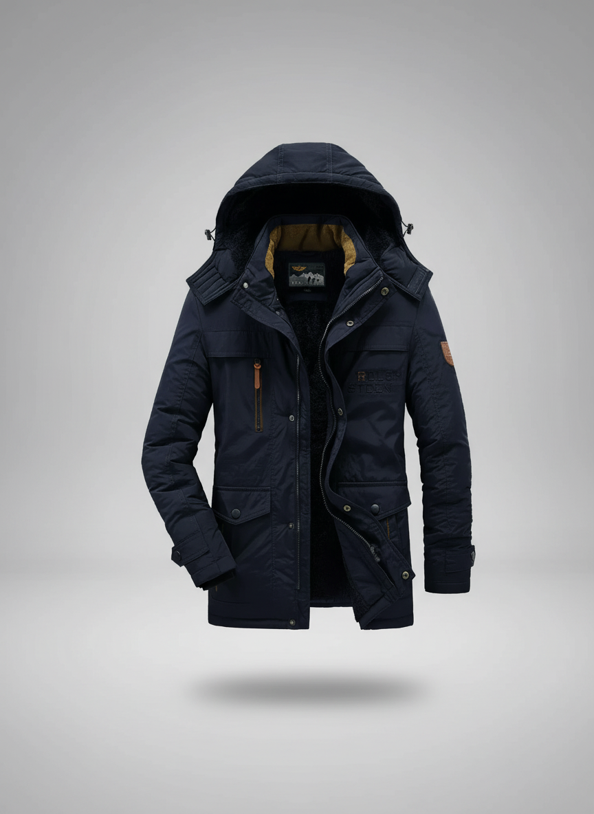 Benjamin™ - Warm Men’s Premium Wool-Blend Fleece Jacket