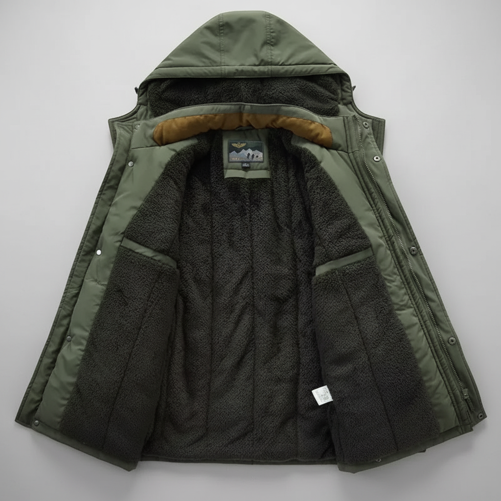 Benjamin™ - Warm Men’s Premium Wool-Blend Fleece Jacket