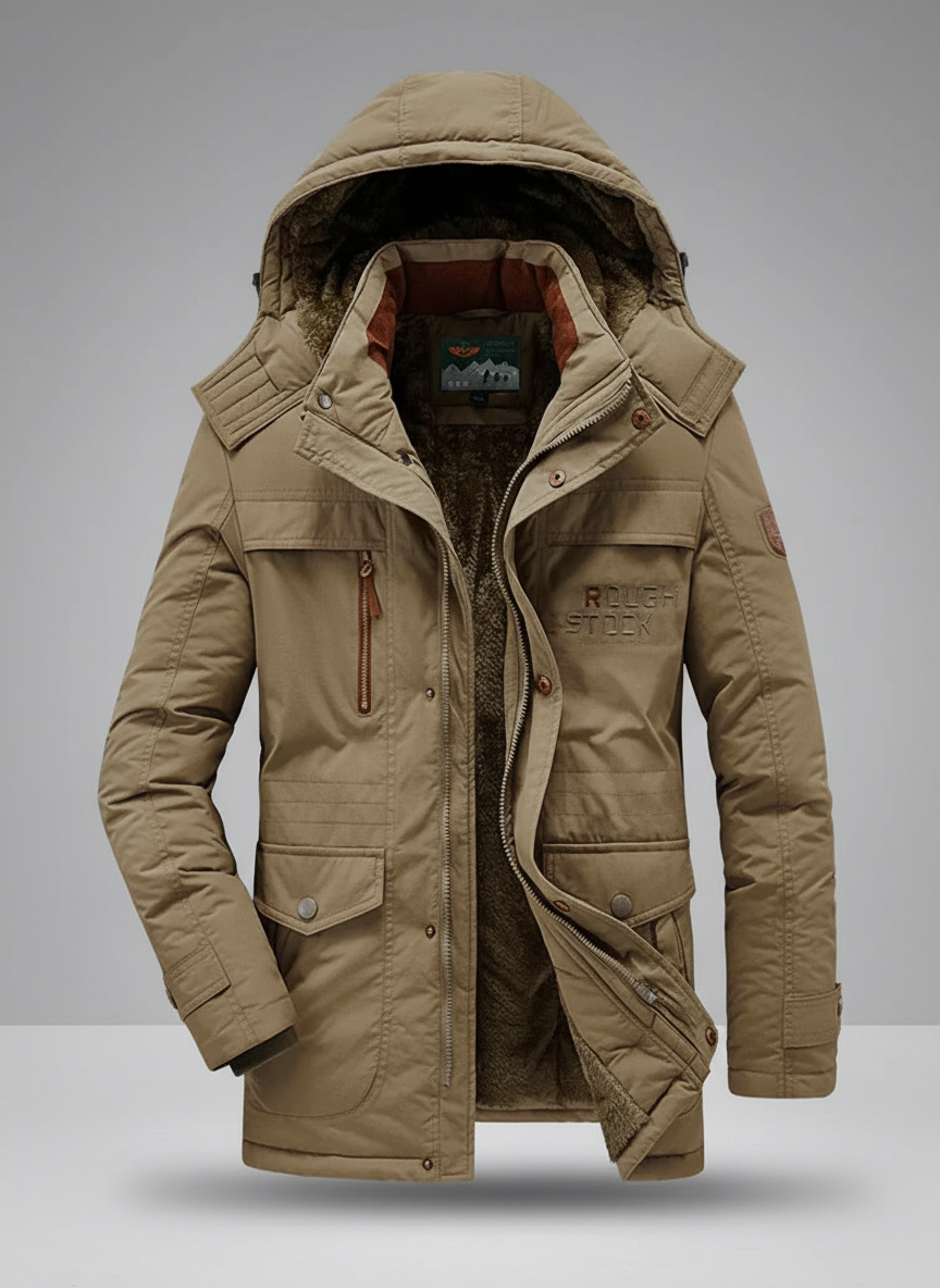 Benjamin™ - Warm Men’s Premium Wool-Blend Fleece Jacket