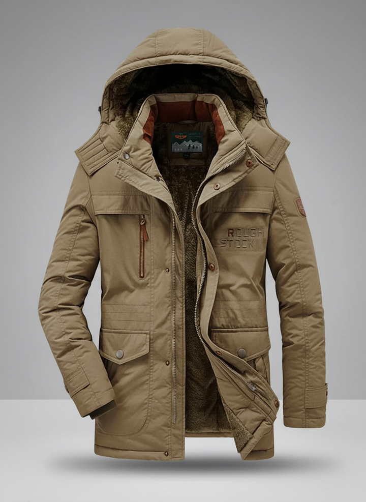 Benjamin™ - Warm Men’s Premium Wool-Blend Fleece Jacket